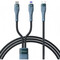 Фото - Кабель Proda PD-B73th USB Type C - USB Type-C + Lightning (M/M), 5 А, 1.3 м, Black (PD-B73th-BK) | click.ua