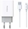 Фото - Сетевое зарядное устройство Proda PD-A28i (2USB 2.4A) White (PD-A28i-WH) + кабель Ligthtning | click.ua