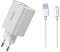 Фото - Сетевое зарядное устройство Proda PD-A28i (2USB 2.4A) White (PD-A28i-WH) + кабель Ligthtning | click.ua