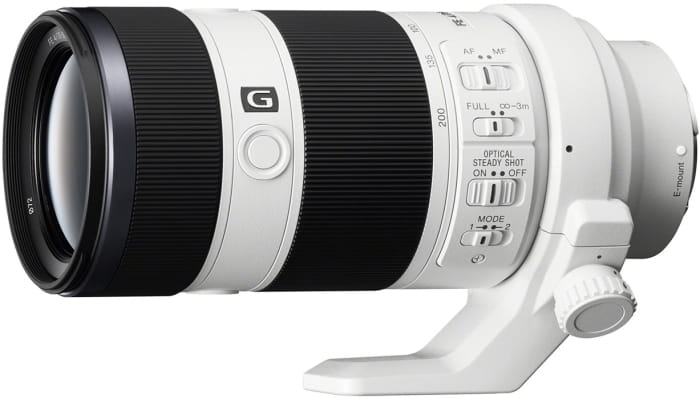 Об`єктив Sony 70-200mm, f/4.0 G для камер NEX FF