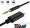 Фото - Адаптер XoKo 3.5 мм - USB Type-C (M/M), 1 м, Black (AUX-002-BK) | click.ua