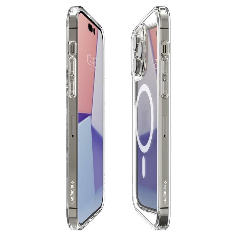 Чeхол-накладка Spigen Ultra Hybrid MagFit для Apple iPhone 14 Pro White (ACS04969)