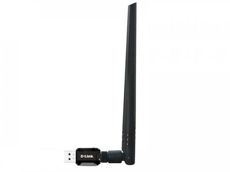 Бездротовий адаптер D-Link DWA-137/C1A 802.11n 150Mbps, зовнішня антена, USB