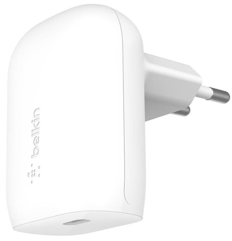 Сетевое зарядное устройство Belkin Home Charger 30W USB-C (WCA005VFWH)