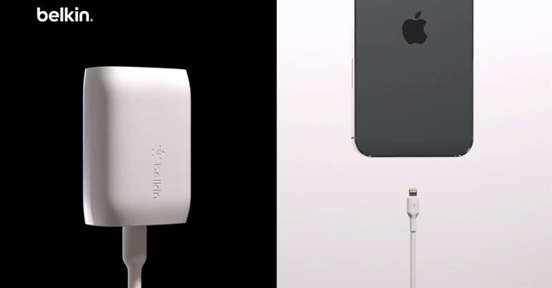 Сетевое зарядное устройство Belkin Home Charger 30W USB-C (WCA005VFWH)