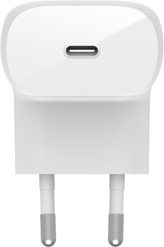 Мережевий зарядний пристрій Belkin Home Charger 30W USB-C (WCA005VFWH)
