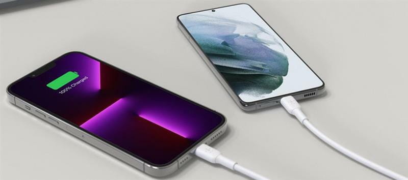 Сетевое зарядное устройство Belkin Home Charger 65W Dual USB-C (WCH013VF2MWH-B6)