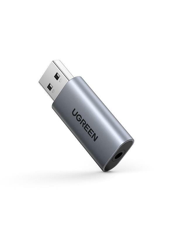 Звуковая карта Ugreen CM383 Gray (80864)