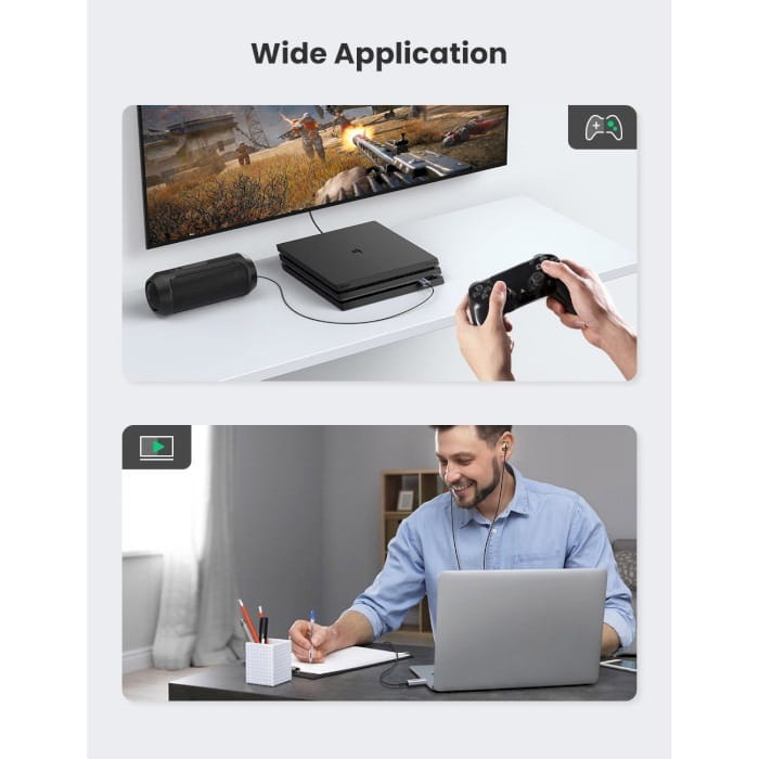 Звуковая карта Ugreen CM383 Gray (80864)