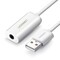 Фото - Звуковая карта Ugreen US206 White (30712) | click.ua