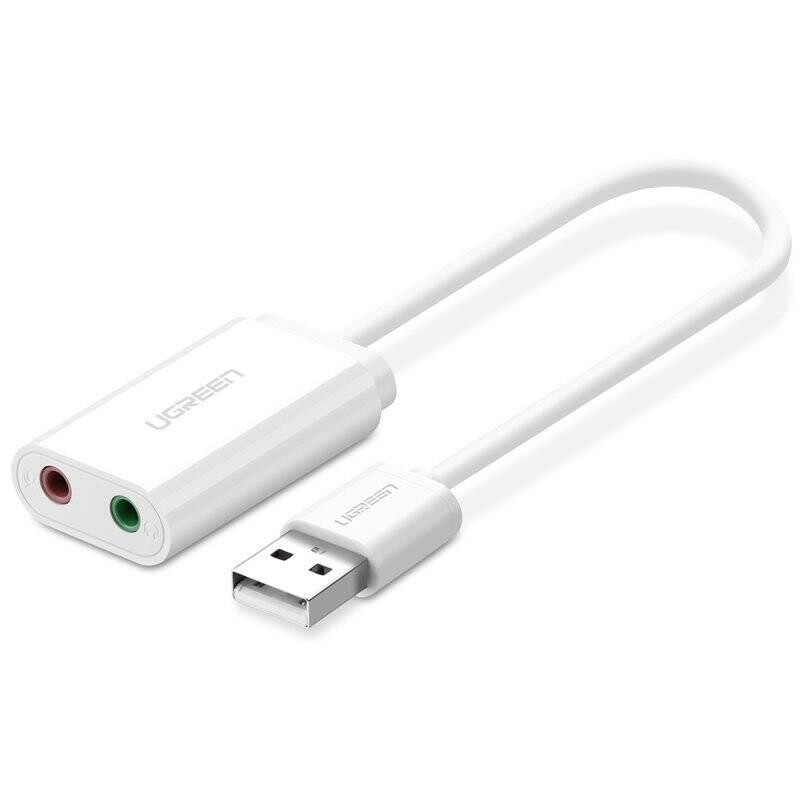 Звуковая карта Ugreen US205 White (30143)