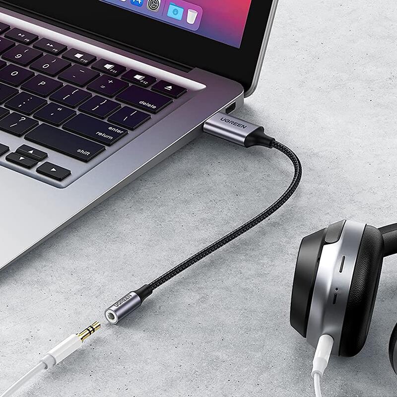 Звуковая карта Ugreen CM477 Gray (30757)