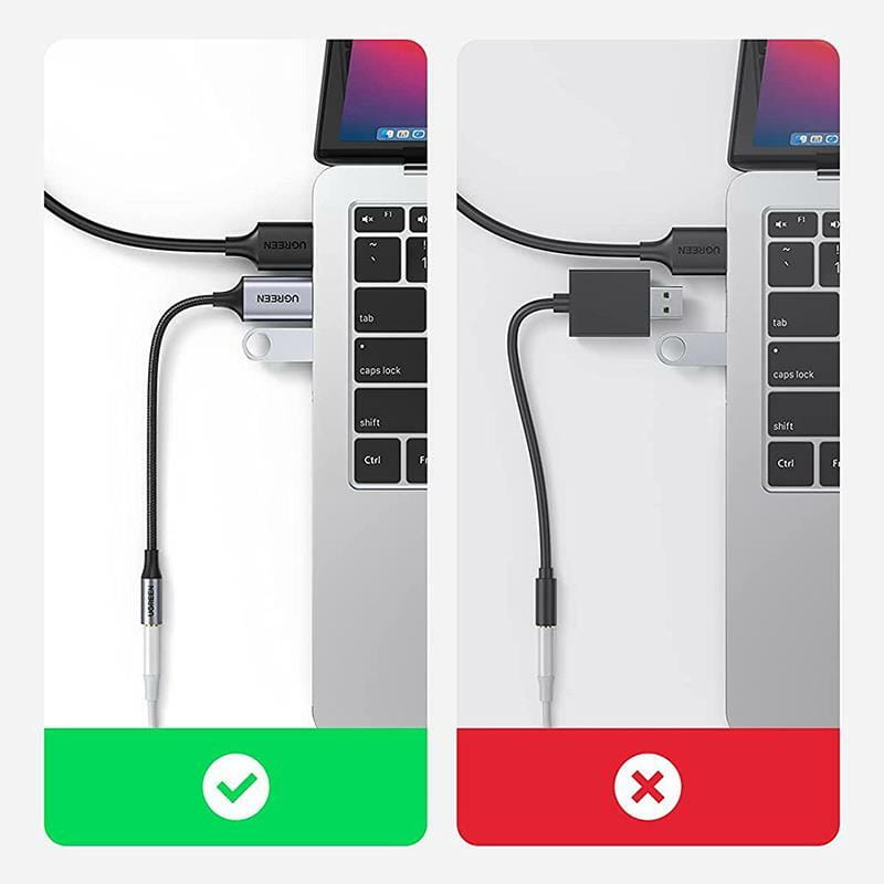 Звуковая карта Ugreen CM477 Gray (30757)