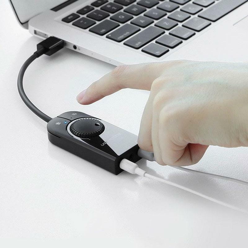 Звуковая карта Ugreen CM129 Black (40964)