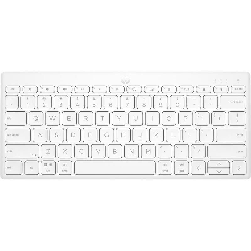 Клавиатура беспроводная HP 350 Compact Multi-Device BT White (692T0AA)