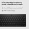 Фото - Клавіатура беспроводная HP 350 Compact Multi-Device BT Black (692S8AA) | click.ua