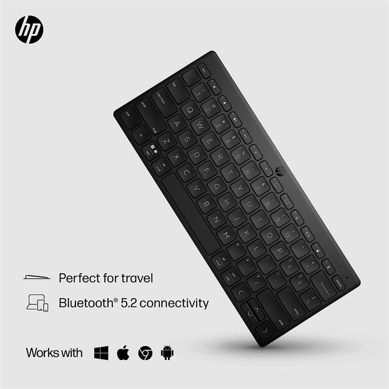 Клавіатура беспроводная HP 350 Compact Multi-Device BT Black (692S8AA)