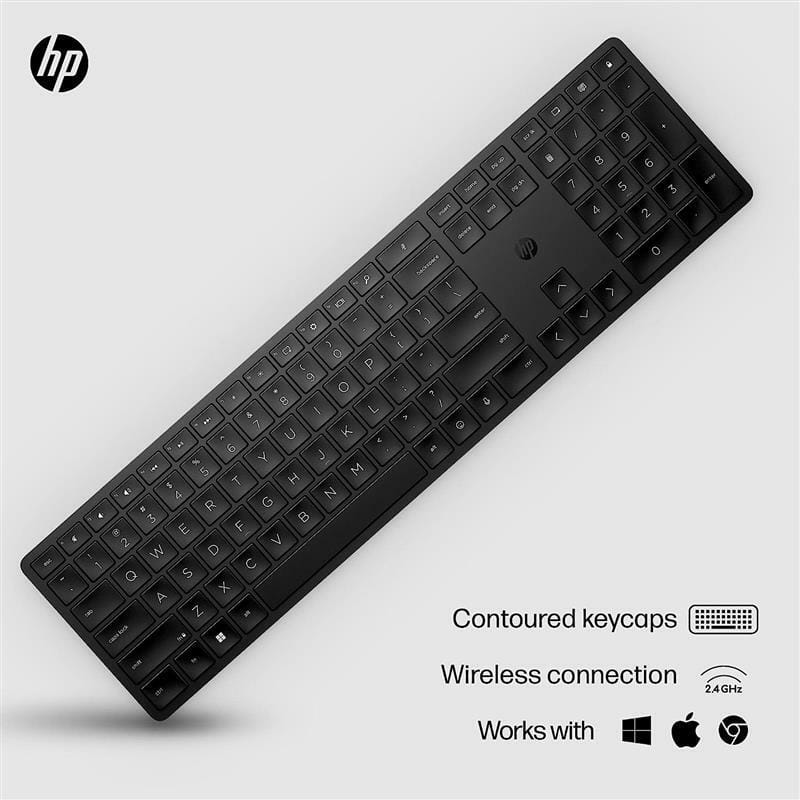 Клавиатура беспроводная HP 450 Programmable WL Black (4R184AA)