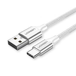 Кабель Ugreen US288 USB - USB Type-C (M/M), 1 м, White (60131)