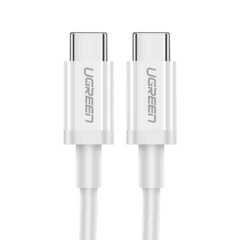 Кабель Ugreen US264 USB-C - USB-C, 1м, White (60519)