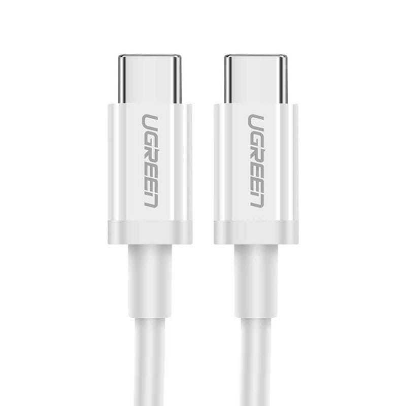 Кабель Ugreen US264 USB-C - USB-C (M/M), 1м, White (60519)
