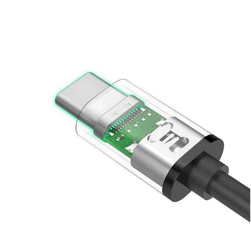 Кабель Ugreen US286 USB Type-C - USB Type-C (M/M), 1.5 м, Black (50998)