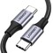 Фото - Кабель Ugreen US261 USB Type-C - USB Type-C (M/M), 2 м, Black (50152) | click.ua