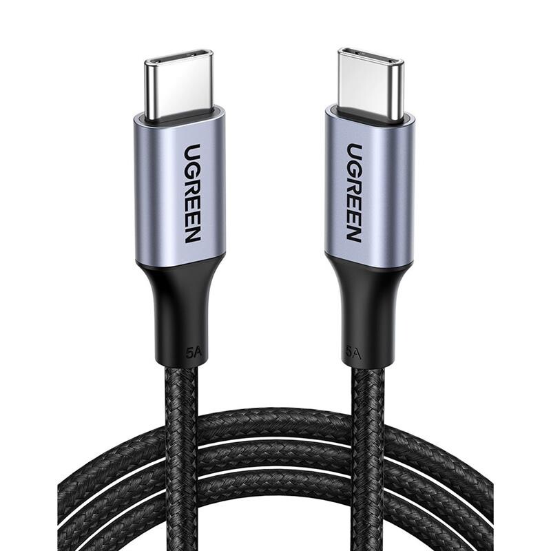 Кабель Ugreen US316 USB-C - USB-C, 2м, Gray (70429)