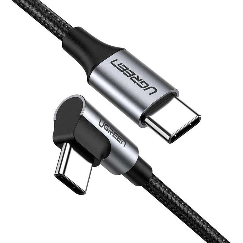 Кабель Ugreen US255 USB-C - USB-C, 3м, Black (80714)