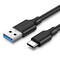 Фото - Кабель Ugreen US184 USB - USB Type-C (M/M), 2 м, Black (20884) | click.ua