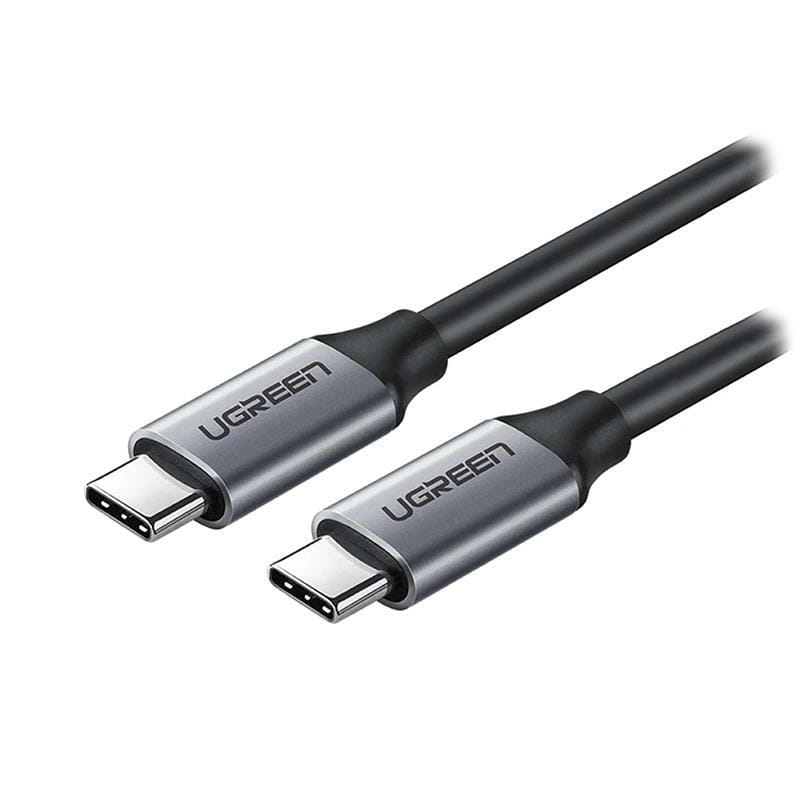 Кабель Ugreen US161 USB Type-C - USB Type-C (M/M), 1.5 м, Gray (50751)