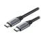 Фото - Кабель Ugreen USB Type-C - USB Type-C (M/M), 1.5 м, Gray (50751) | click.ua