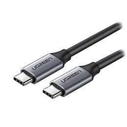 Кабель Ugreen USB Type-C - USB Type-C (M/M), 1.5 м, Gray (50751)