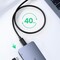 Фото - Кабель Ugreen US501 USB Type-C - USB Type-C (M/M), 0.8 м, Black (30389) | click.ua