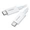 Фото - Кабель Ugreen US506 USB Type-C - USB Type-C (M/M), 0.8 м, White (40113) | click.ua