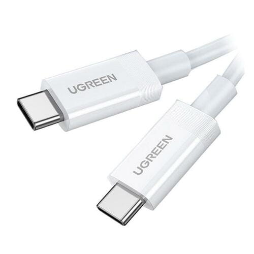 Фото - Кабель Ugreen   US506 USB Type-C - USB Type-C (M/M), 0.8 м, White  40 (40113)