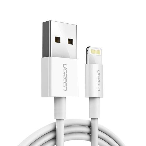 Фото - Кабель Ugreen   US155 USB - Lightning (M/M), 2 м, White  20730 (20730)