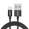 Фото - Кабель Ugreen US155 USB - Lightning (M/M), 2 м, Black (80823) | click.ua