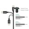 Фото - Кабель Ugreen US155 USB - Lightning (M/M), 2 м, Black (80823) | click.ua