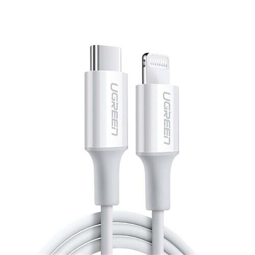 Фото - Кабель Ugreen   US171 USB Type-C - Lightning (M/M), 1.5 м, White  607 (60748)