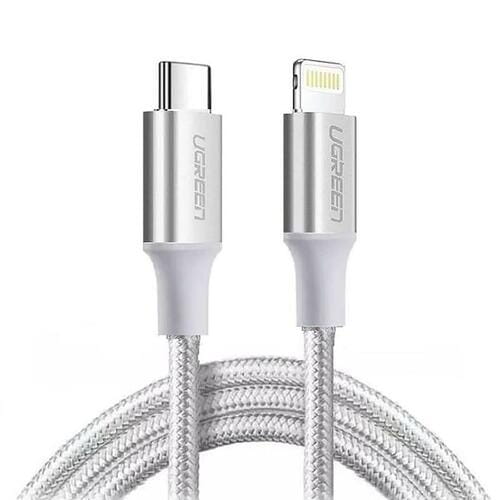 Фото - Кабель Ugreen   US304 USB Type-C - Lightning (M/M), 2 м, Silver  7052 (70525)