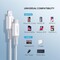 Фото - Кабель Ugreen US171 USB Type-C - Lightning (M/M), 2 м, White (60749) | click.ua
