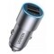 Фото - Автомобільний зарядний пристрій Ugreen CD130 (2xUSB 24W (USB-A) QC 3.0 Gray (50592) | click.ua