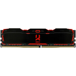 Модуль пам`ятi DDR4 8GB/3200 Goodram Iridium X Black (IR-X3200D464L16SA/8G)