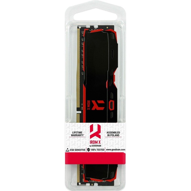 Модуль памяти DDR4 8GB/3200 Goodram Iridium X Black (IR-X3200D464L16SA/8G)