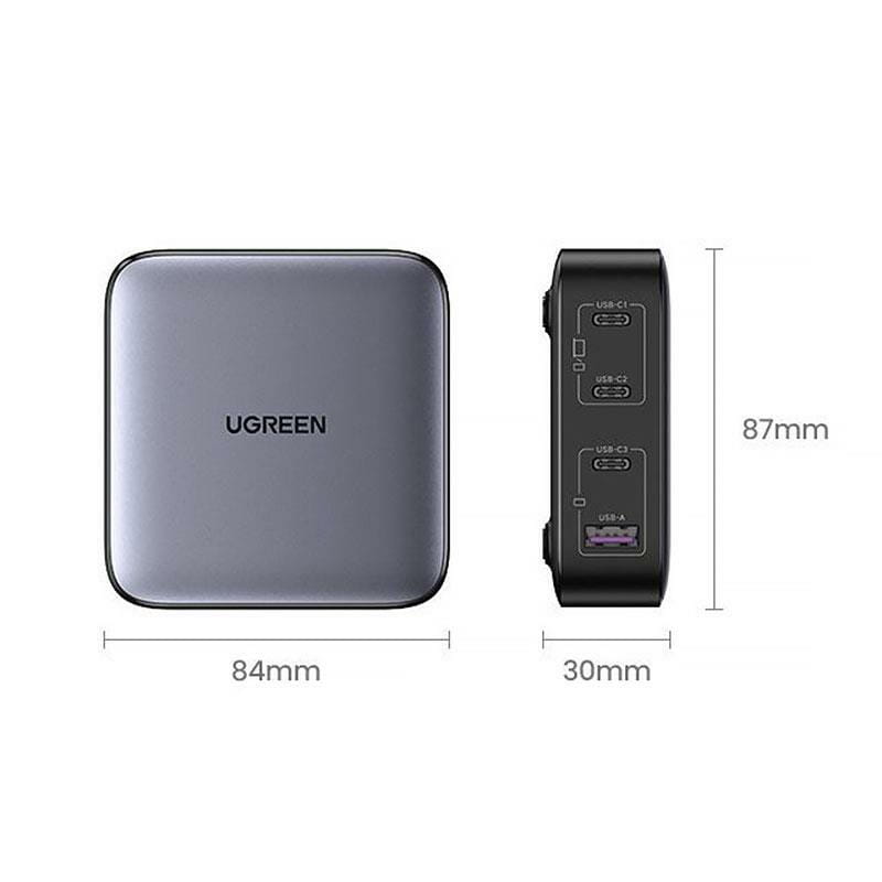 Зарядное устройство Ugreen CD328 Black (90928)