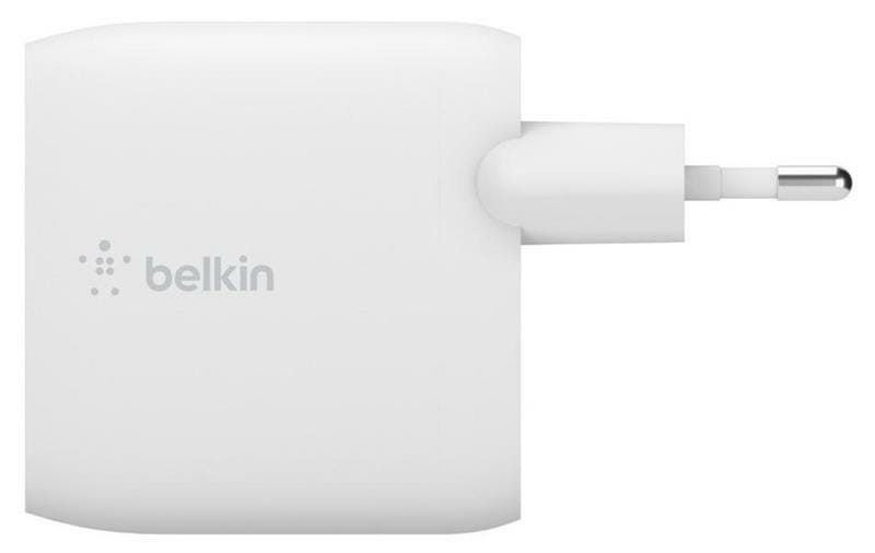 Мережевий зарядний пристрій Belkin Home Charger 24W Dual USB + Lightning 1м (WCD001VF1MWH)