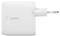 Фото - Мережевий зарядний пристрій Belkin Home Charger 24W Dual USB + Lightning 1м (WCD001VF1MWH) | click.ua