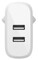 Фото - Сетевое зарядное устройство Belkin Home Charger 24W Dual USB White (WCB002VFWH) | click.ua