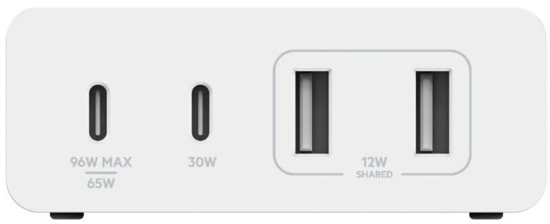 Сетевое зарядное устройство Belkin Home Charger 108W Dual USB-С/USB-A (WCH010VFWH)